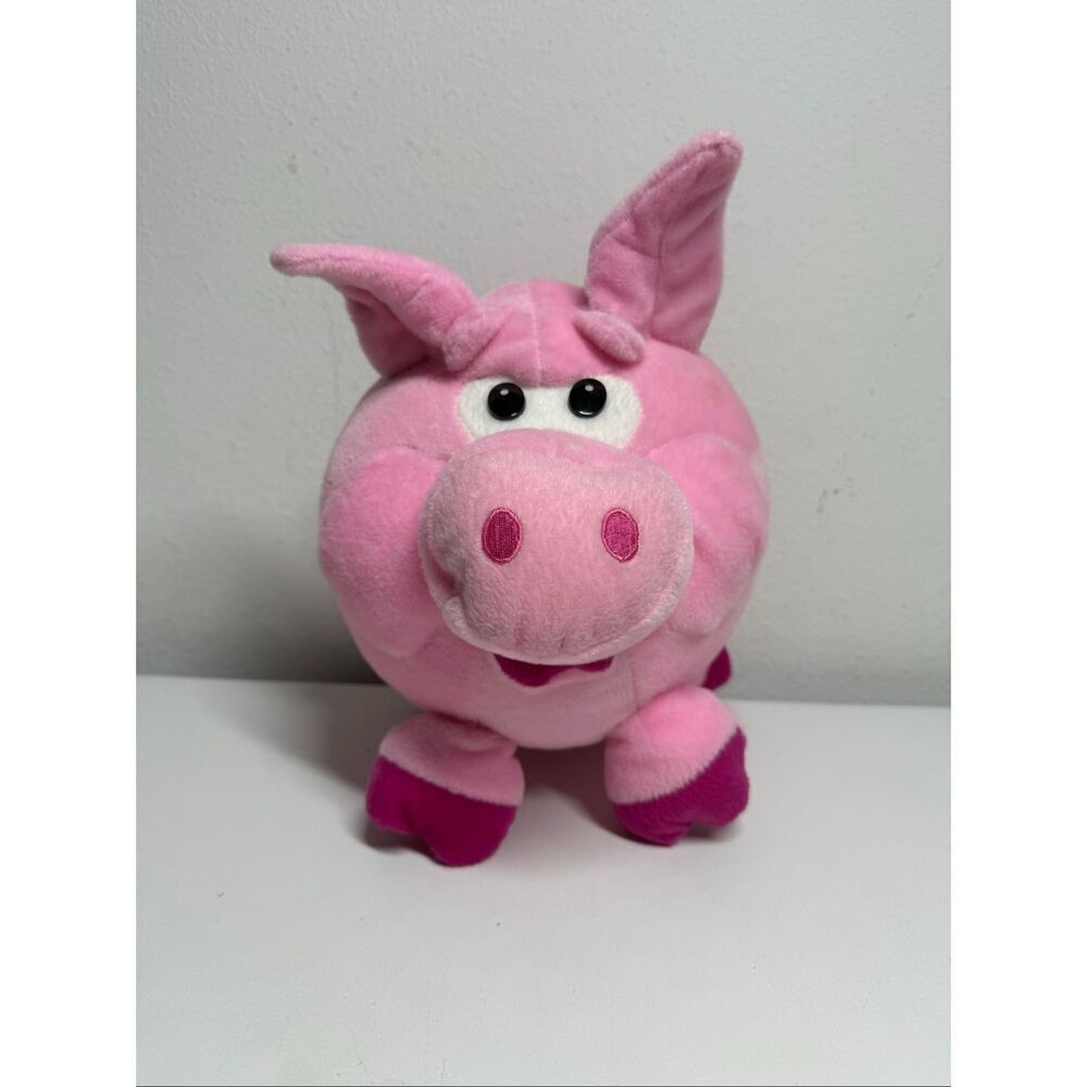 Peek-A-Boo Toys Pig Pink Plush Pig Stuffed Animal 11”